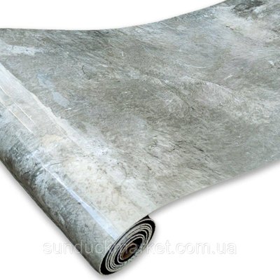 Самоклеящаяся виниловая плитка в рулоне серый мрамор 3000х600х2мм SW-00001286 SW-00001286 фото
