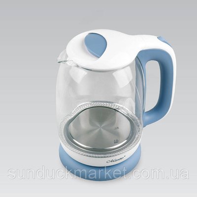 Электрический чайник MR-056-BLUE с подсветкой 1,7л CHE0005 фото
