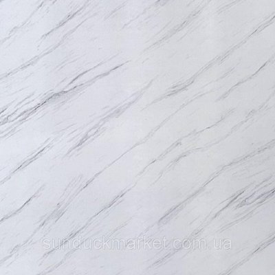 Декоративна ПВХ плита грецький білий мармур 600*600*3mm (S) SW-00001623 SW-00001623 фото