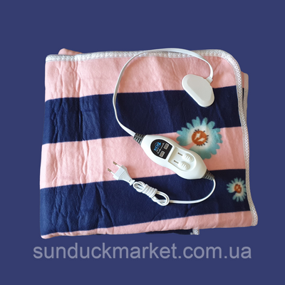 Электрическая согревающая простыня-матрас-одеяло с подогревом Electric Blanket 150х180см 1997055371 фото